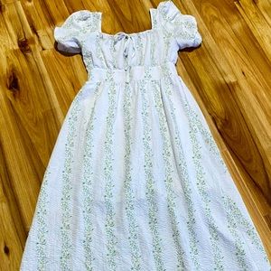 Romantic floral maxi dress